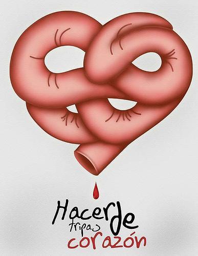 Hacer de tripas corazón