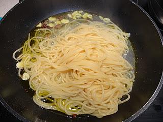 Spaghetti aglio olio