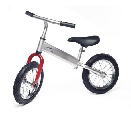 Bicicleta metálica sin pedales de Jasper Toys