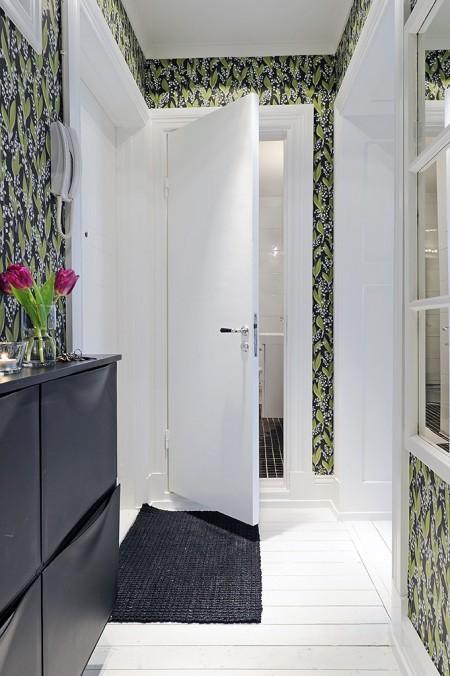 Papel de pared, si o si papel de pared rosa papel de pared floral geométrico mate brillo muebles de ikea estilo nórdico decoración nórdica decoración escandinava decoración en blanco decoración de interiores decoración con papel de pared accesorios del hogar ikea