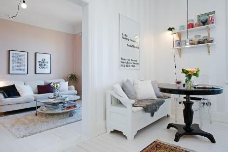 Papel de pared, si o si papel de pared rosa papel de pared floral geométrico mate brillo muebles de ikea estilo nórdico decoración nórdica decoración escandinava decoración en blanco decoración de interiores decoración con papel de pared accesorios del hogar ikea