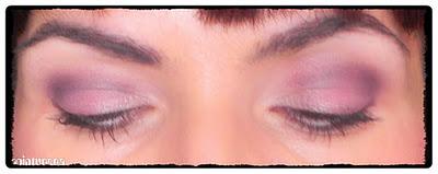 Enero suave: ojos coral y labios nude