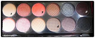 Enero suave: ojos coral y labios nude