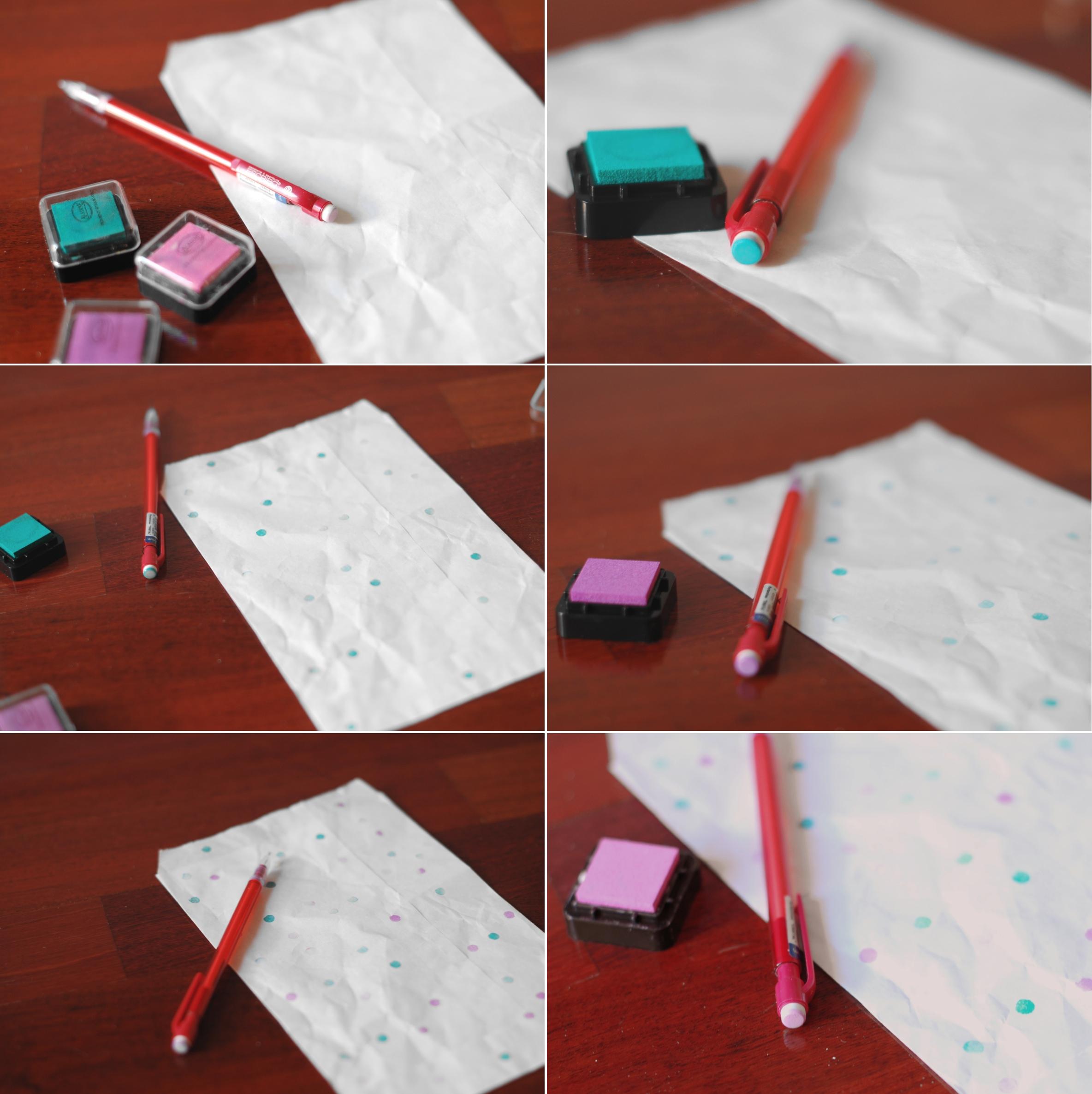 DIY #10. Decorar bolsas de papel/Paper bags decor