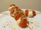 Brocheta rape tomatitos cherry