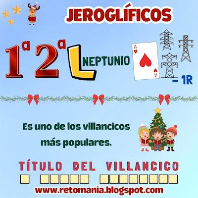 Navidad, Matenavidad, Retos matemáticos, Desafíos matemáticos, Problemas matemáticos, Problemas de ingenio, Retos visuales, Retos mentales, Retos virales, Jeroglíficos, Jeroglíficos escolares, Jeroglíficos navideños