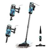 Cecotec Aspirador Escoba con Cable Conga Popstar 600 Vital. 600 W, Tecnología Ciclónica Sin Bolsa, Poder De succión de 18 kPa, Depósito de 500 ml Fácil de Extraer, Cabezal 360º Twisted