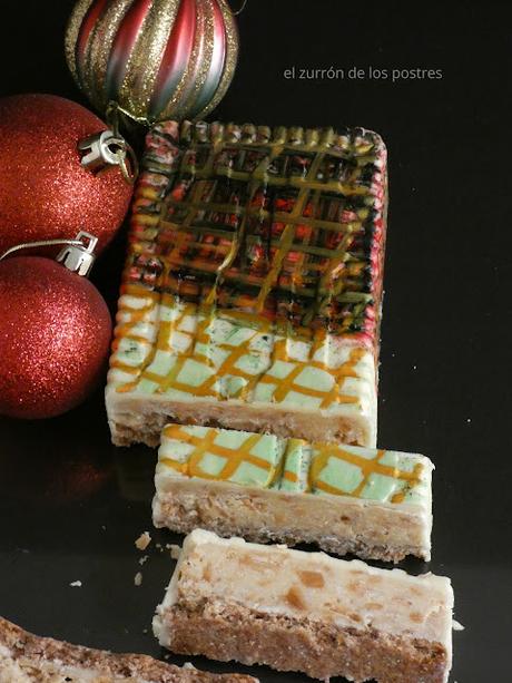 Turrón Chocolate Blanco con Almendras fritas saldas