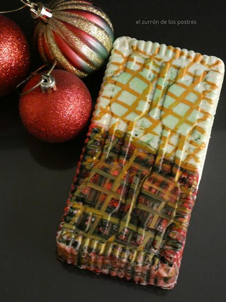 Turrón Chocolate Blanco con Almendras fritas saldas