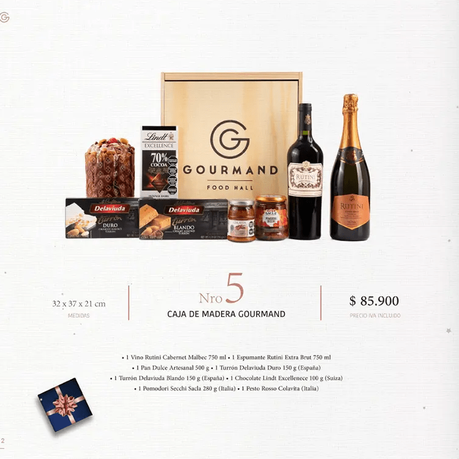 gourmand box fiestas navidad