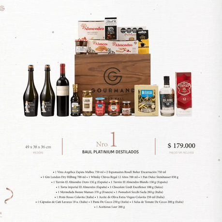 gourmand baul navidad fiestas