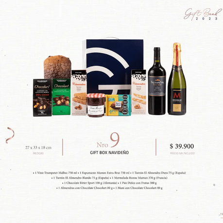 Agasajá en estas Fiestas con los Baúles Exclusivos de Gourmand gift box gourmand navidad fiestas