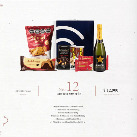 Agasajá en estas Fiestas con los Baúles Exclusivos de Gourmand gift box gourmand navidad fiestas