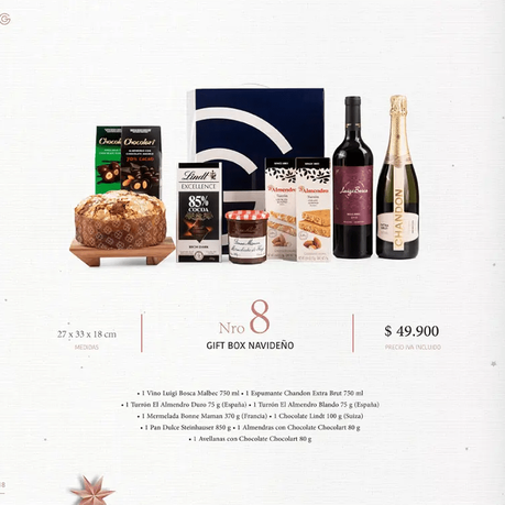 gift box gourmand navidad fiestas