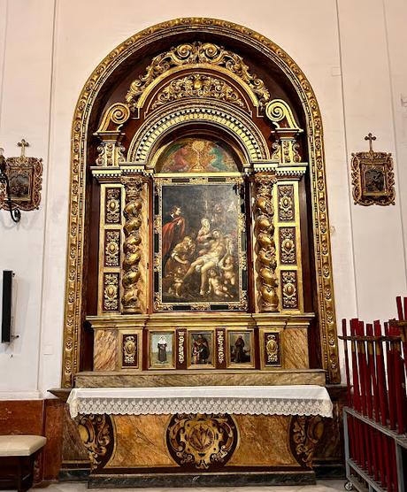 La Iglesia de San Roque (15): el Retablo de la Piedad.
