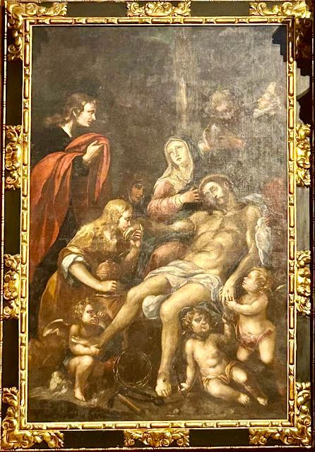 La Iglesia de San Roque (15): el Retablo de la Piedad.