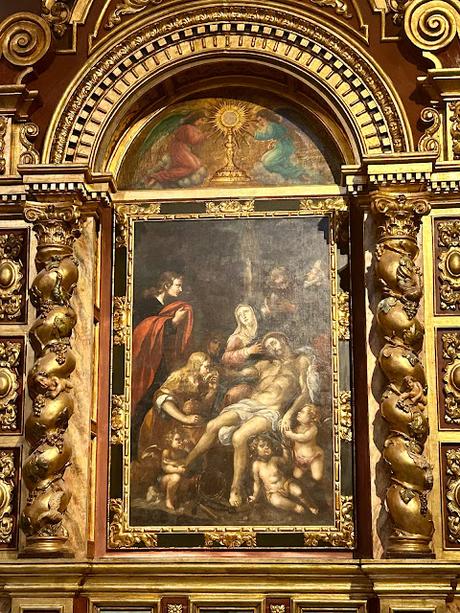 La Iglesia de San Roque (15): el Retablo de la Piedad.