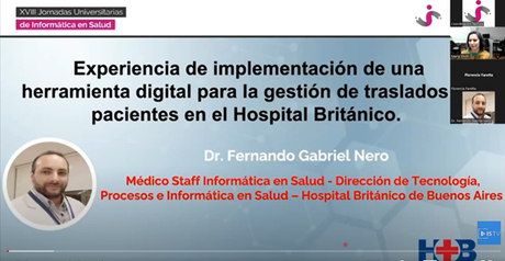 Experiencia de implementación de una herramienta digital para la gestión de traslados de pacientes