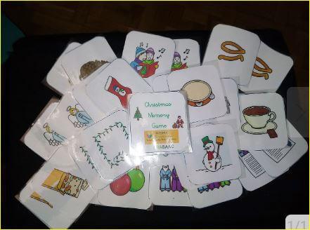 Juegos de memoria de Navidad Juegos de memoria de Navidad