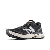New Balance Men's Fresh Foam X Hierro V7 Trail Running Shoe, Black/Reflection, 9.5