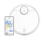 Xiaomi Robot Vacuum S12 - Robot Aspirador y fregasuelos con Sistema Inteligente de navegación láser (LDS), succión de 4000 Pa, rutas de Limpieza en Zigzag, Blanco