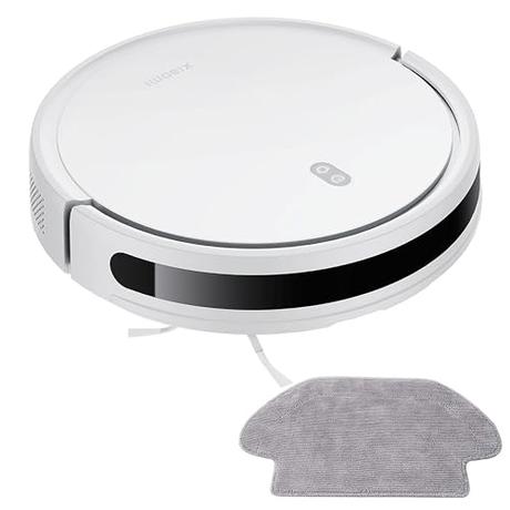Xiaomi Robot Vacuum E12, Succión Potente hasta 4000 Pa, Control a través de la aplicación Home, Ruta de Limpieza eficiente, Tanque de Agua Inteligente, Muchos sensores, Cepillo Incluido