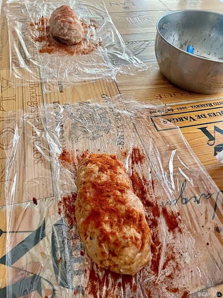 “Jamón” o fiambre de pollo con especias (sous vide) “Jamón” o fiambre de pollo con especias (sous vide)