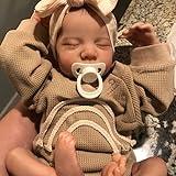 Zero Pam Muñecas Bebe Reborn De Silicona 48cm Bebe Reborn Levi Realista Muñecas Recién Nacidas Durmiendo Suave Y Real Reborn Niña para Niños