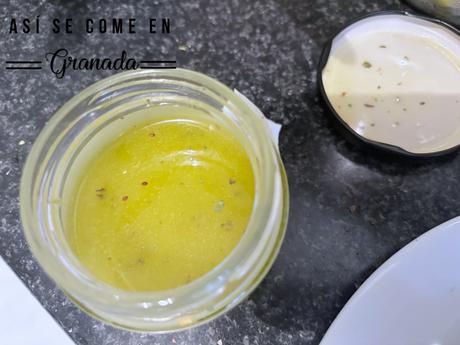 Saquito de Carpaccio de Ternera relleno de requesón Saquito de Carpaccio de Ternera relleno de requesón