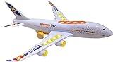 Toyze Juguetes de avión Boeing 747 Juguetes de avión con Luces y Sonidos Avión de Juguete Bump and Go Action avión de Juguete para niños de 2 años Juguetes de avión de 3 años para niños pequeños