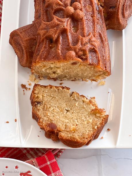 Bizcocho de fruta escarchada Bizcocho de fruta escarchada