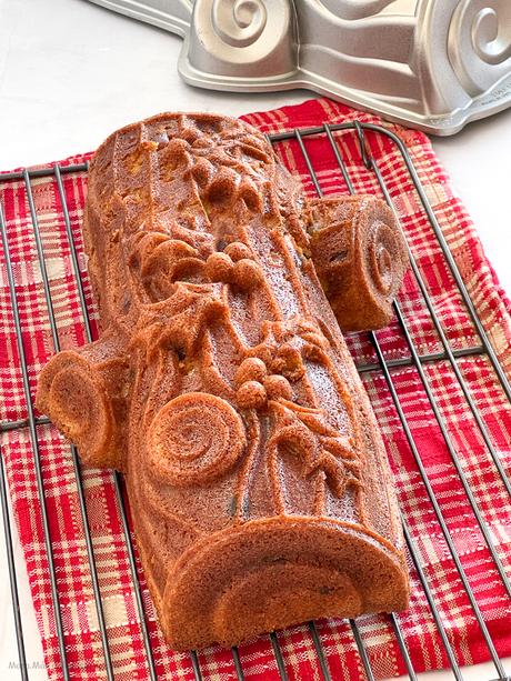 Bizcocho de fruta escarchada Bizcocho de fruta escarchada