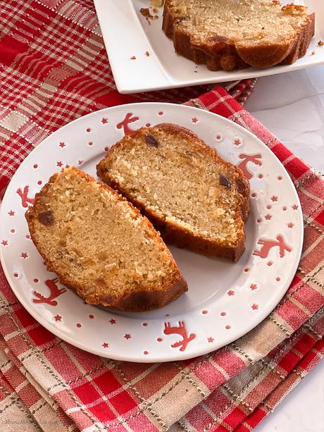 Bizcocho de fruta escarchada Bizcocho de fruta escarchada