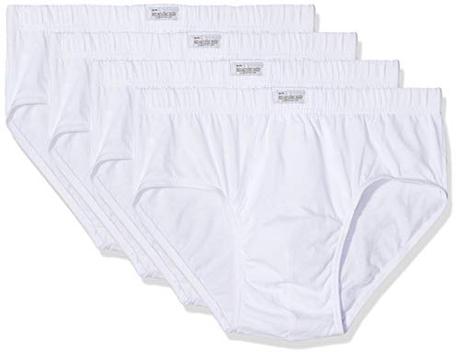 Abanderado Pack Slip Esenciales Algodón 100%, Abierto Hombre, Blanco, 60