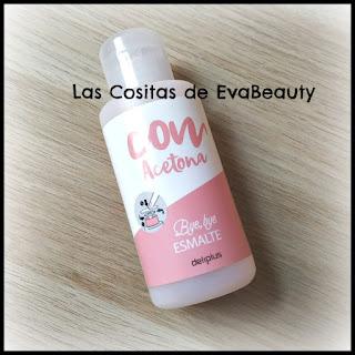 Quitaesmaltes con acetona Deliplús Mercadona Deliplus, Mercadona, quitaesmaltes, acetona, low cost, beauty, belleza, uñas, nails, compra, beautyblogger, blog de belleza, blogger, microinfluencers, nuevo post