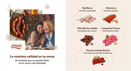 Cómo darle un plus de sabor a la cena navideña con los embutidos de Emcesa