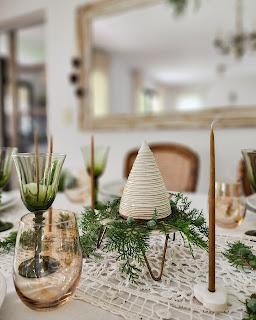 Mesa de Navidad: adentro o afuera?