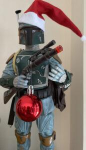 Este año hasta Boba Fett está con el mood navideño :) ¡Felices Fiestas! Y Próspero 2024