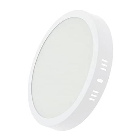 LEDUNI - Panel LED circular 20W 2000LM Color Blanco Frio 6000K Angulo 120 IP20 OPAL Aluminio 225 * 28Hmm