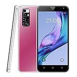 AODOEU Smartphone Libre Barato y Bueno, Móvil Libre 4G Inteligente Android 9.0, 5.5 Pulgadas Dual Sim 3600mAh, 16GB ROM /3GB RAM,8MP+5MP Dual SIM Oferta Moviles,Soporte GPS, WiFi, Bluetooth (Rosado)