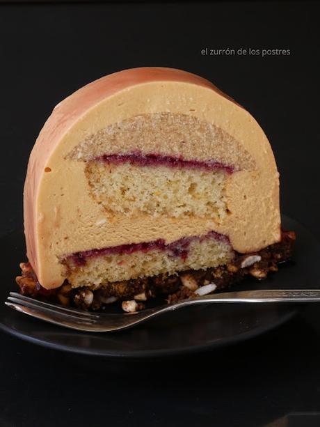 Tronco de Caramelo, Castaña y Ciruela Roja