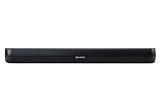 Sharp HT-SB107 2.0 Barra de sonido cine en casa Bluetooth, HDMI ARC/CEC, USB Playback, Potencia máxima total de salida: 90W, 65cm, Color Negro