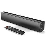 Majority Bowfell Bluetooth Sound Bar for TV | 50 Watts Powerful 2.1 Stereo Soundbar | EQ Control, Bluetooth, Optical & RCA Connection with USB & AUX Playback | Remote Controlled