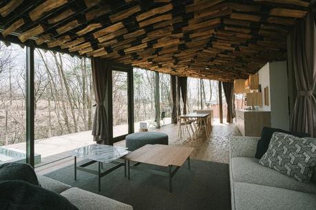 Snow Peak Field Suite Spa HEADQUARTERS Suite tipo villa de 100 metros cuadrados.