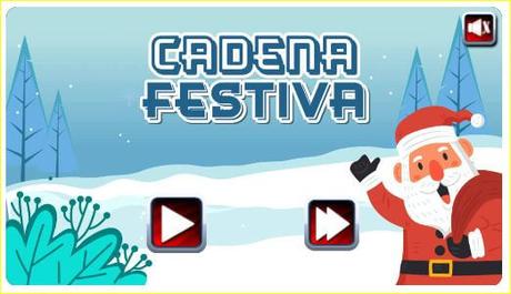 Juego cadeneta de Navidad con Papá Noel Juego cadeneta de Navidad con Papá Noel