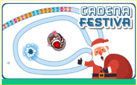 Juego cadeneta de Navidad con Papá Noel Juego cadeneta de Navidad con Papá Noel