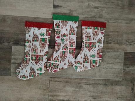 calcetines de Navidad DIY