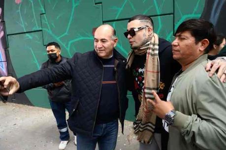 Nuevo Mural en Avenida Constitución: Homenaje al Rapero Potosino Gera MX