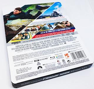 Mision Imposible: Sentencia Mortal Parte 1; Análisis de la edición especial Steelbook UHD