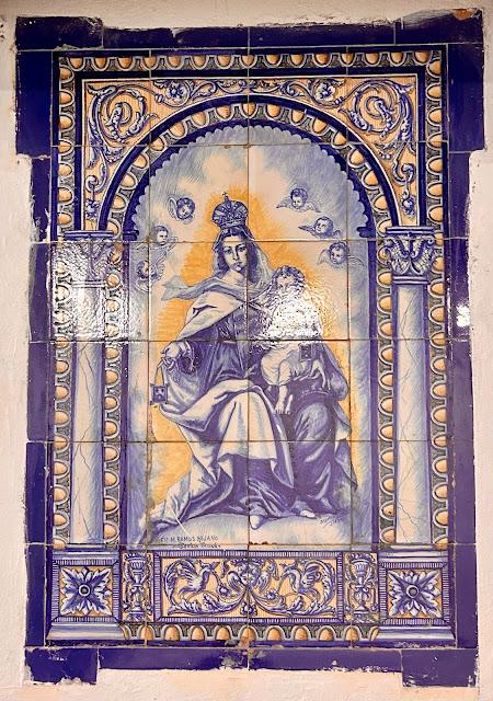 La Virgen del Carmen, en la calle San Eloy.